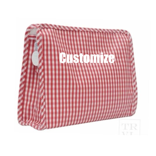 TRVL Large Roadie- Red Gingham