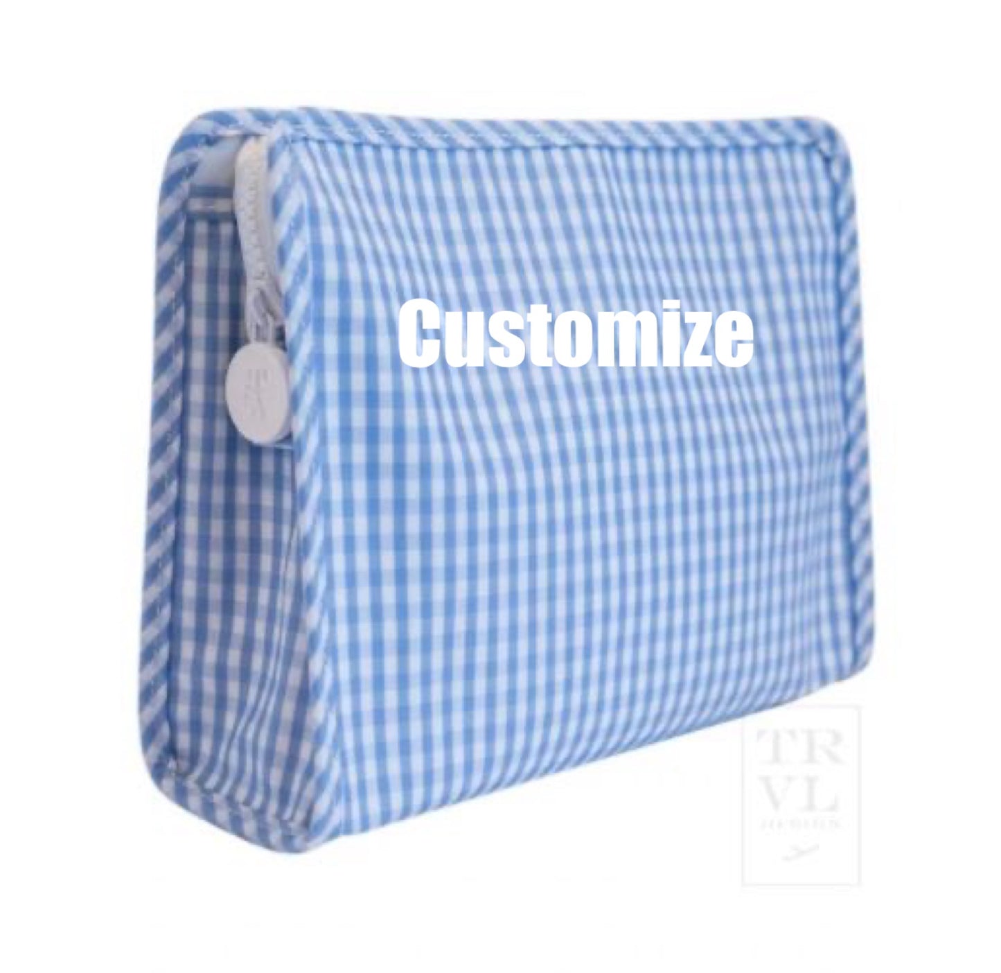 TRVL Small Roadie- Gingham Sky