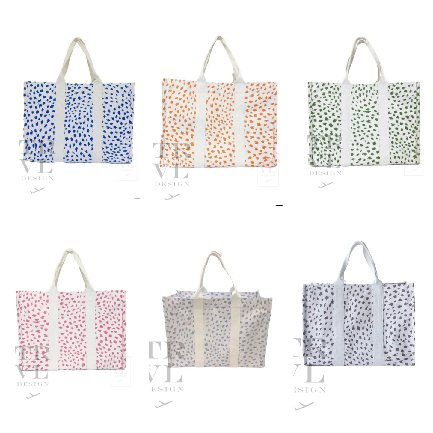 TRVL Spot-On Large Tote (monogram included)