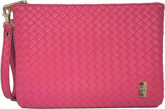 TRVL- Luxe Go-Go Wristlet- Pink Sand