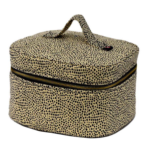 Cheetah Seersucker Train Case by MINT